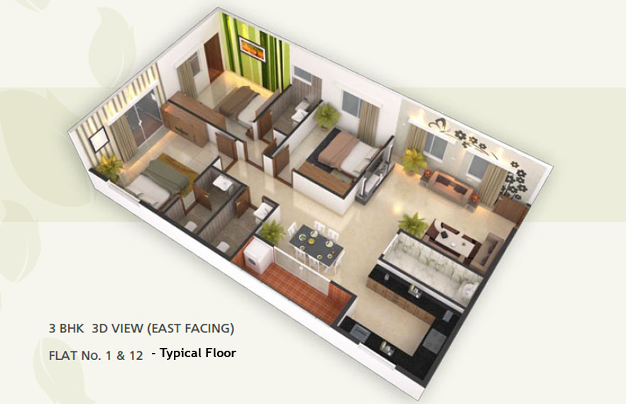 Green Aspire Basement Floor Plan