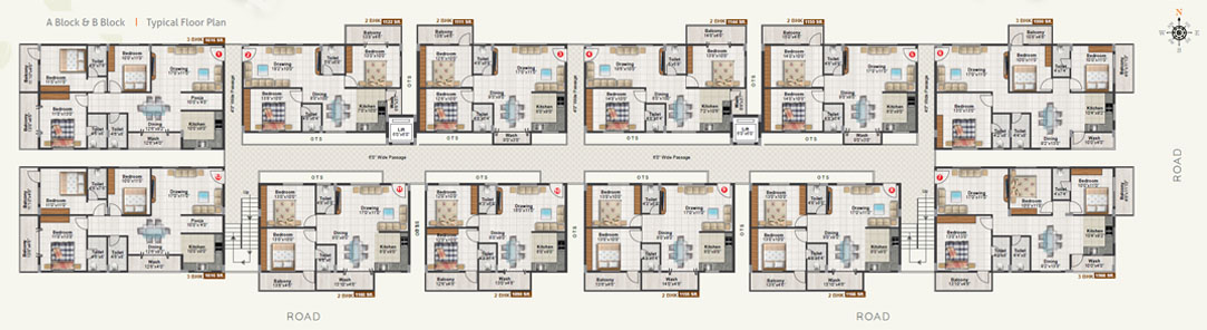 Green Aspire Typical Floor Plan