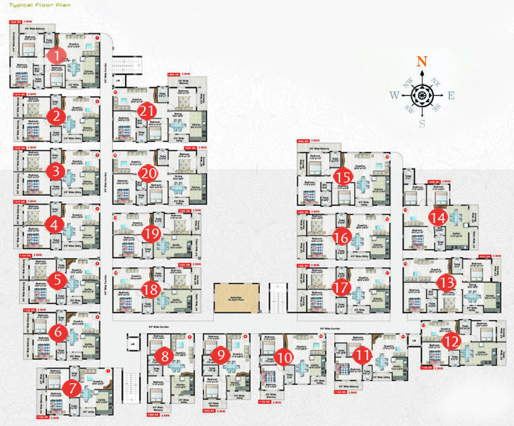 Green Apple Floor Plan