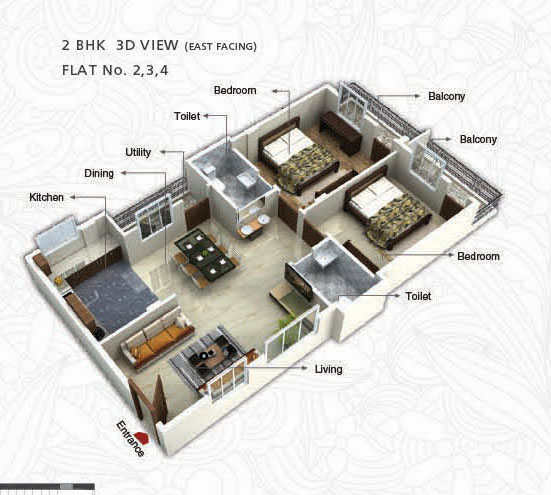 Green Apple Floor Plan